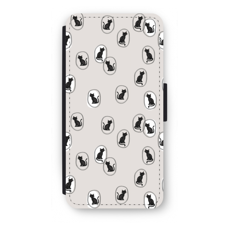 Miauw: iPhone SE 2020 Flip Hoesje