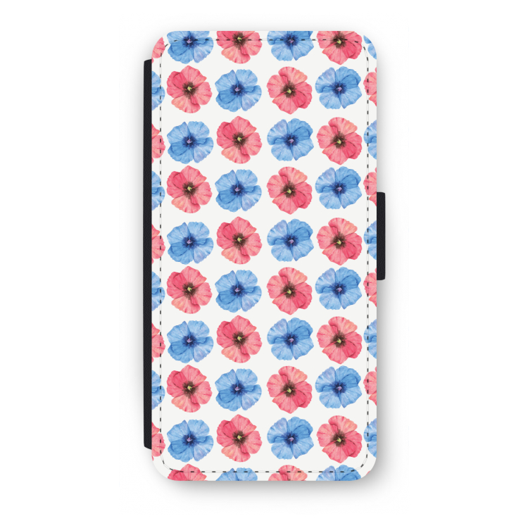Klaproosjes: iPhone SE 2020 Flip Hoesje