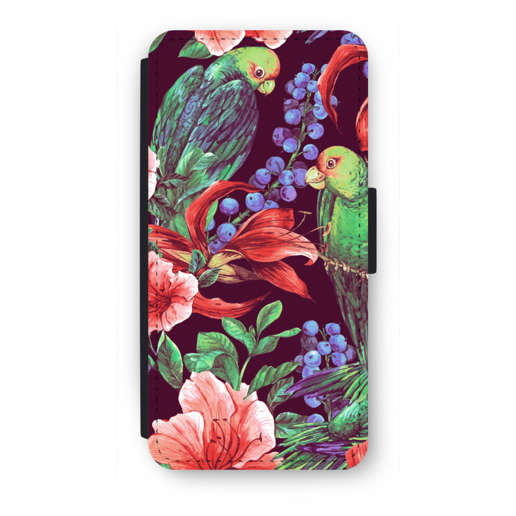 Papegaaien: iPhone SE 2020 Flip Hoesje