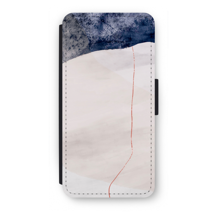 Stone White: iPhone SE 2020 Flip Hoesje