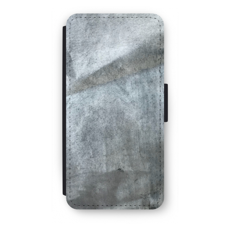 Grey Stone: iPhone SE 2020 Flip Hoesje