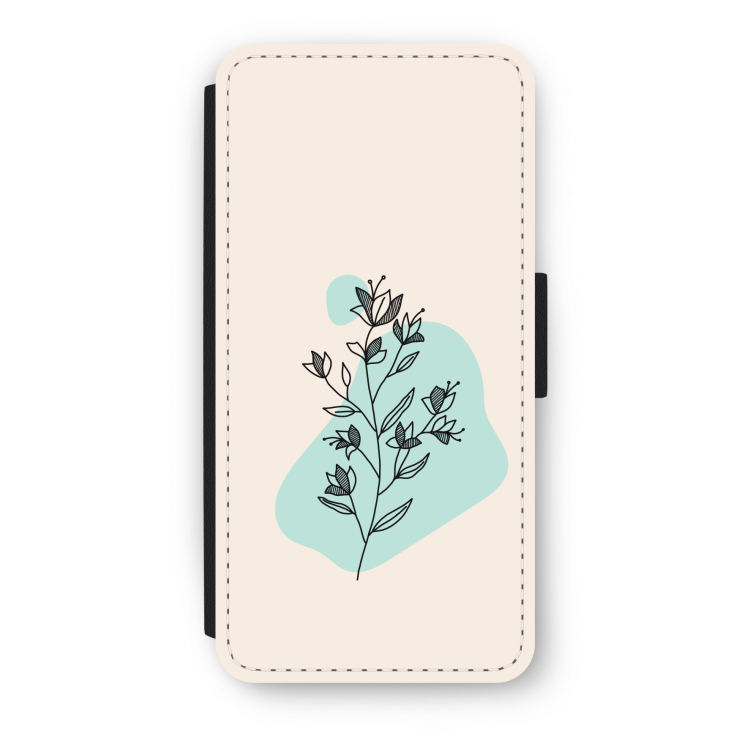 Violets are blue: iPhone SE 2020 Flip Hoesje