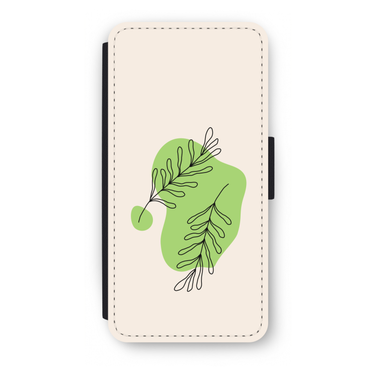 Beleaf in you: iPhone SE 2020 Flip Hoesje