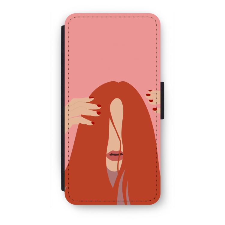 Woke up like this: iPhone SE 2020 Flip Hoesje