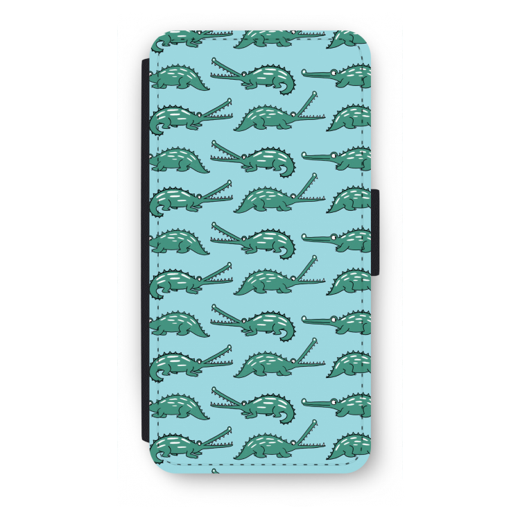 Kroko: iPhone SE 2020 Flip Hoesje