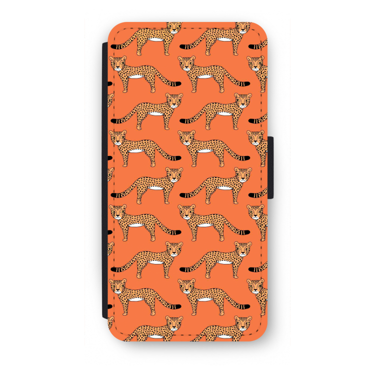 Cheetah: iPhone SE 2020 Flip Hoesje