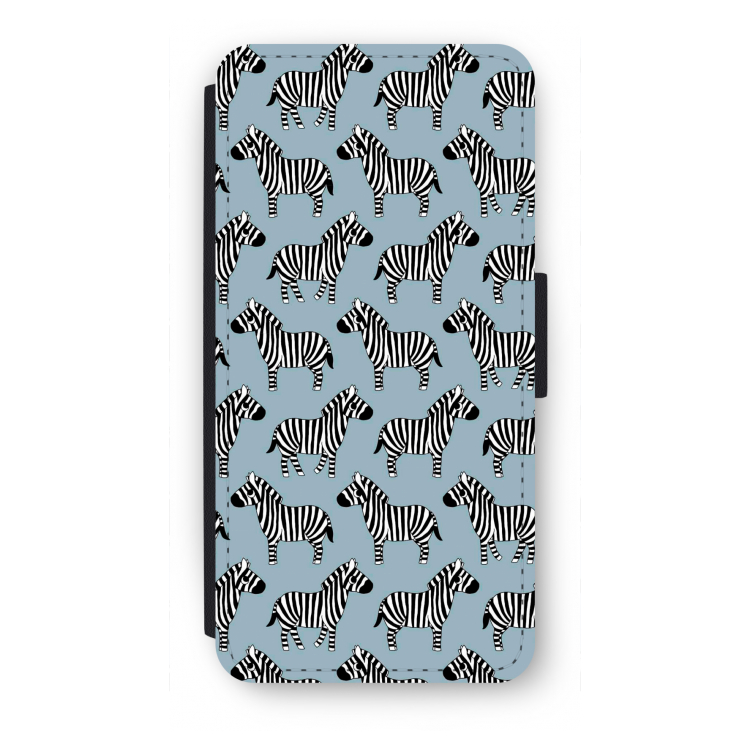 Zebra: iPhone SE 2020 Flip Hoesje