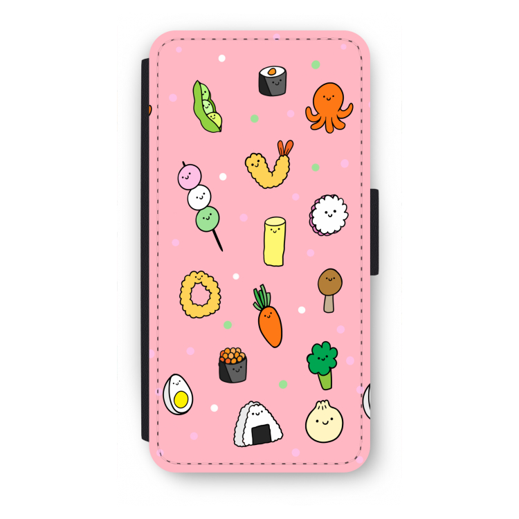 Happy bento friends: iPhone SE 2020 Flip Hoesje