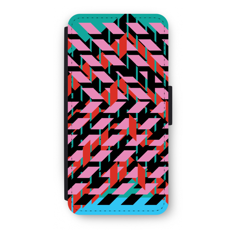 Skew Blush 2: iPhone SE 2020 Flip Hoesje