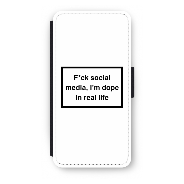 I'm dope: iPhone SE 2020 Flip Hoesje