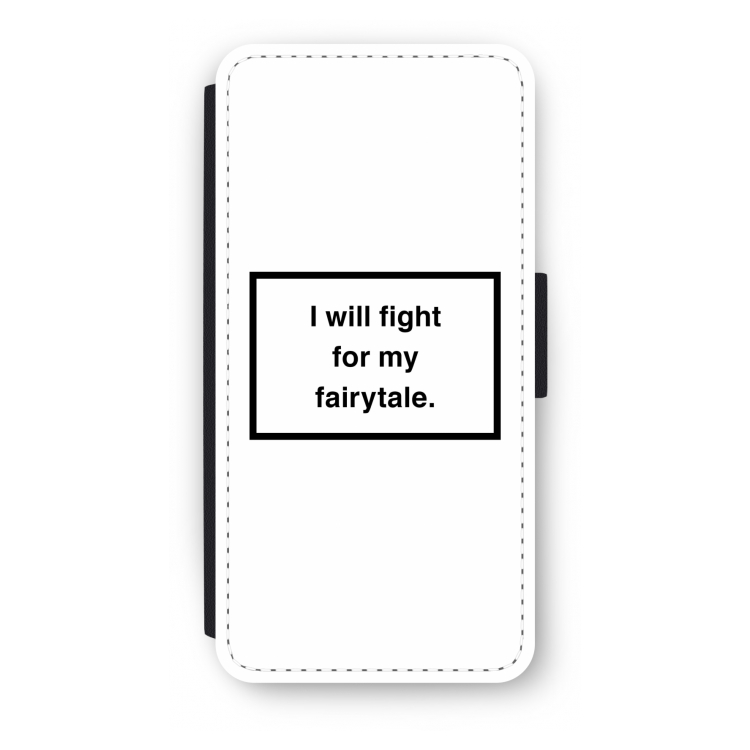 Fight for my fairytale: iPhone SE 2020 Flip Hoesje
