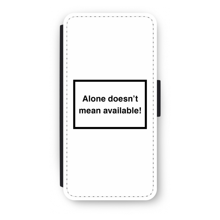 Alone: iPhone SE 2020 Flip Hoesje