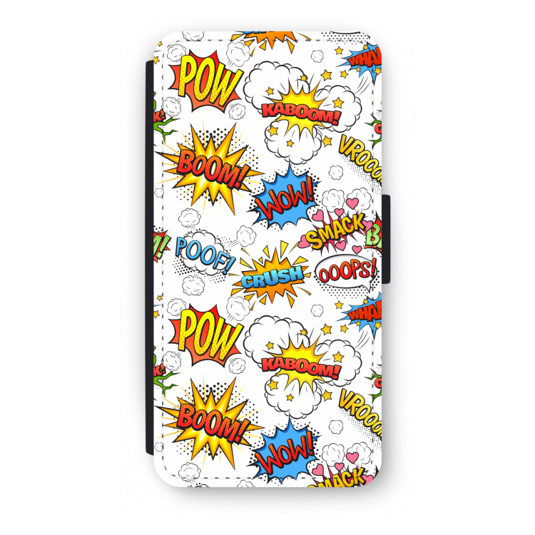 Pow Smack: iPhone SE 2020 Flip Hoesje
