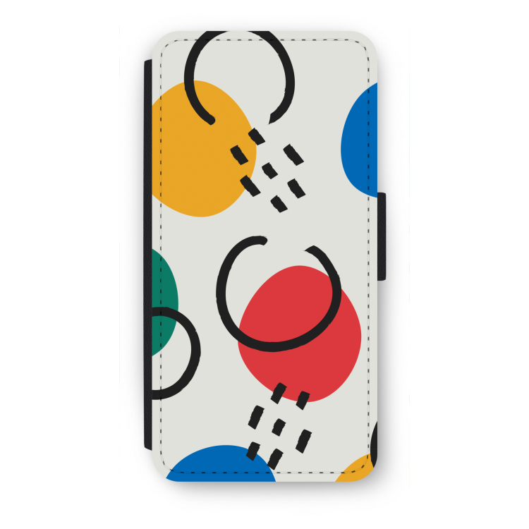 Illustratieve pop 3: iPhone SE 2020 Flip Hoesje