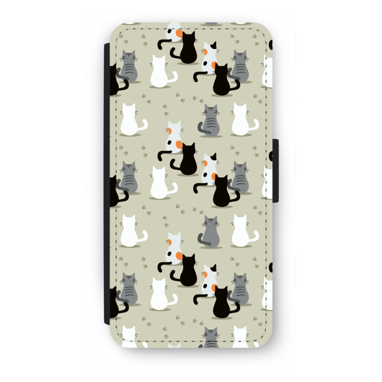 Katten: iPhone SE 2020 Flip Hoesje