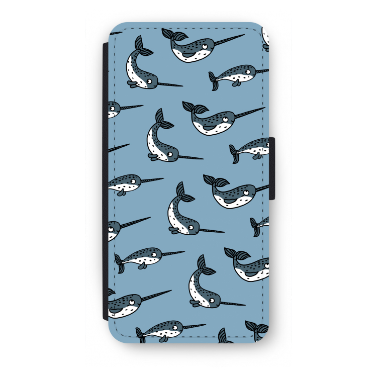 Narwhal: iPhone SE 2020 Flip Hoesje