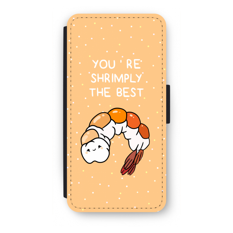 You're Shrimply The Best: iPhone SE 2020 Flip Hoesje