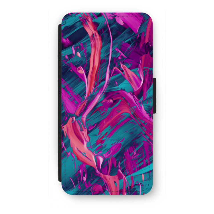 Pink Clouds: iPhone SE 2020 Flip Hoesje