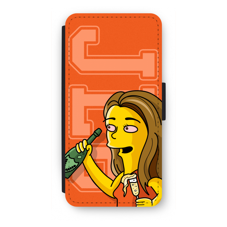 Jamie Lee Simpson: iPhone SE 2020 Flip Hoesje