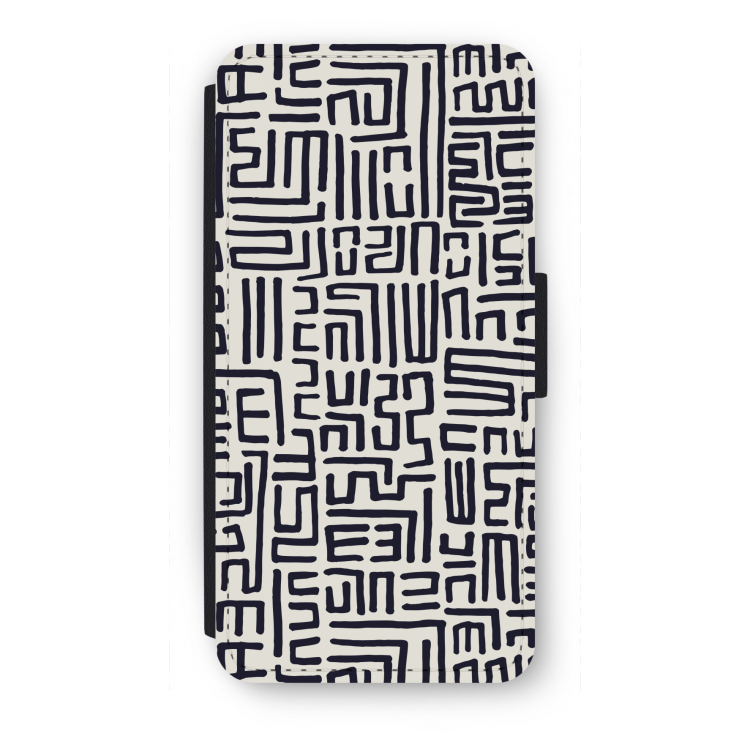 Moroccan Print: iPhone SE 2020 Flip Hoesje