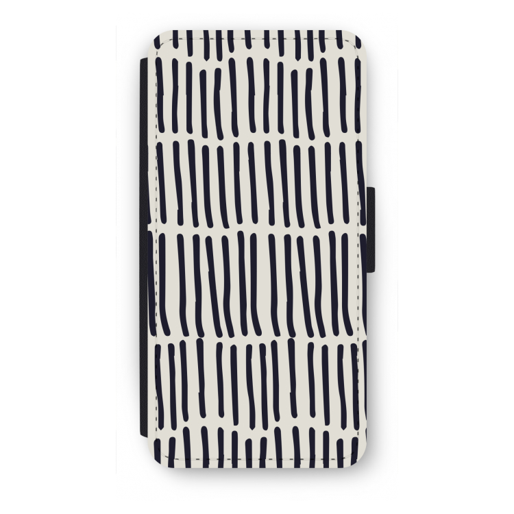 Moroccan stripes: iPhone SE 2020 Flip Hoesje