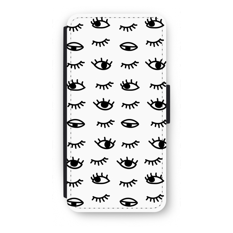 Eye pattern #2: iPhone SE 2020 Flip Hoesje
