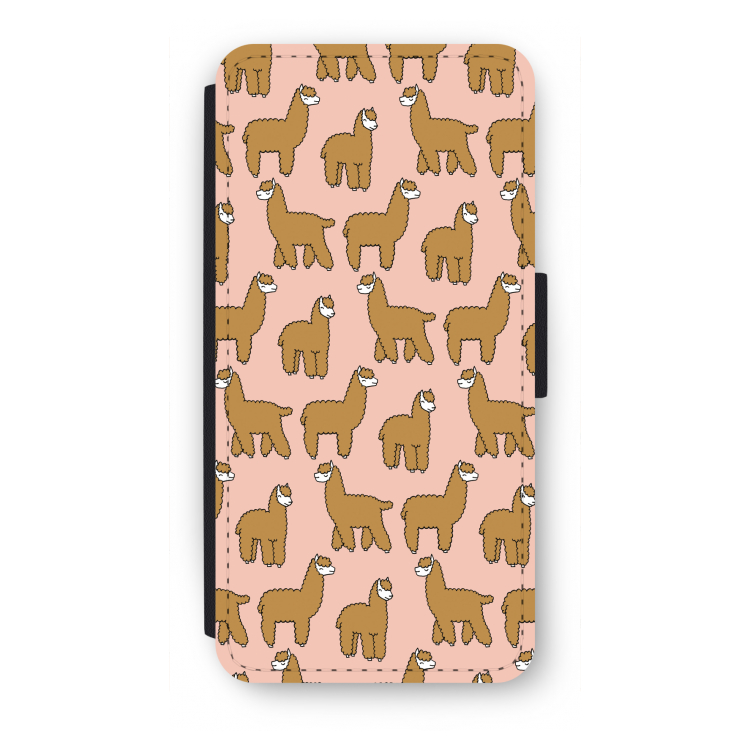 Alpacas: iPhone SE 2020 Flip Hoesje