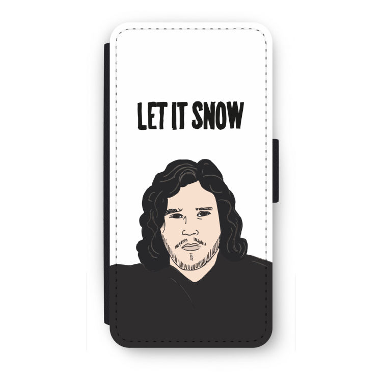 Let It Snow: iPhone SE 2020 Flip Hoesje