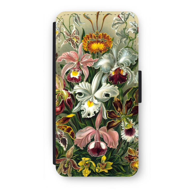 Haeckel Orchidae: iPhone SE 2020 Flip Hoesje