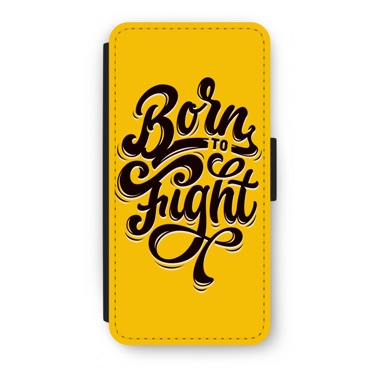 Born to Fight: iPhone SE 2020 Flip Hoesje