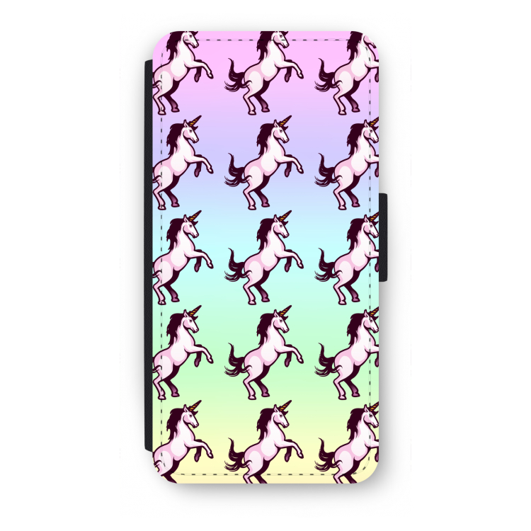 Musketon Unicorn: iPhone SE 2020 Flip Hoesje