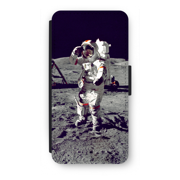 Spaceman: iPhone SE 2020 Flip Hoesje