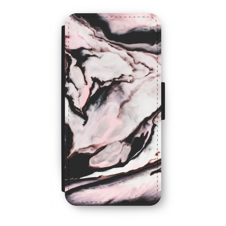 Roze stroom: iPhone SE 2020 Flip Hoesje