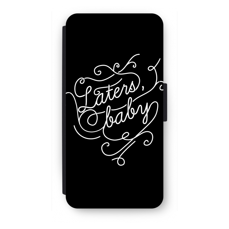 Laters, baby: iPhone SE 2020 Flip Hoesje