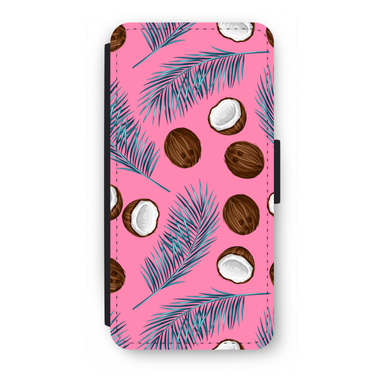 Kokosnoot roze: iPhone SE 2020 Flip Hoesje