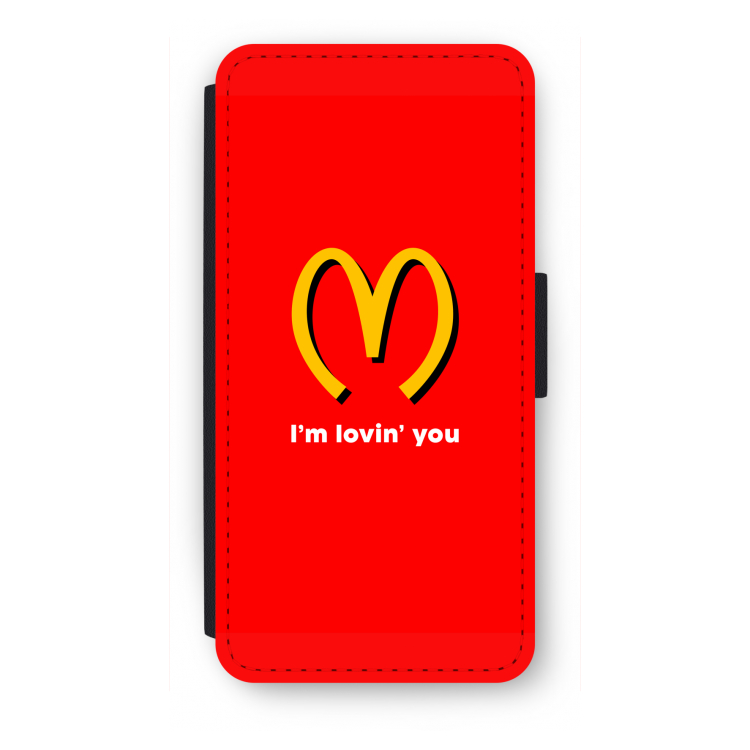 I'm lovin' you: iPhone SE 2020 Flip Hoesje