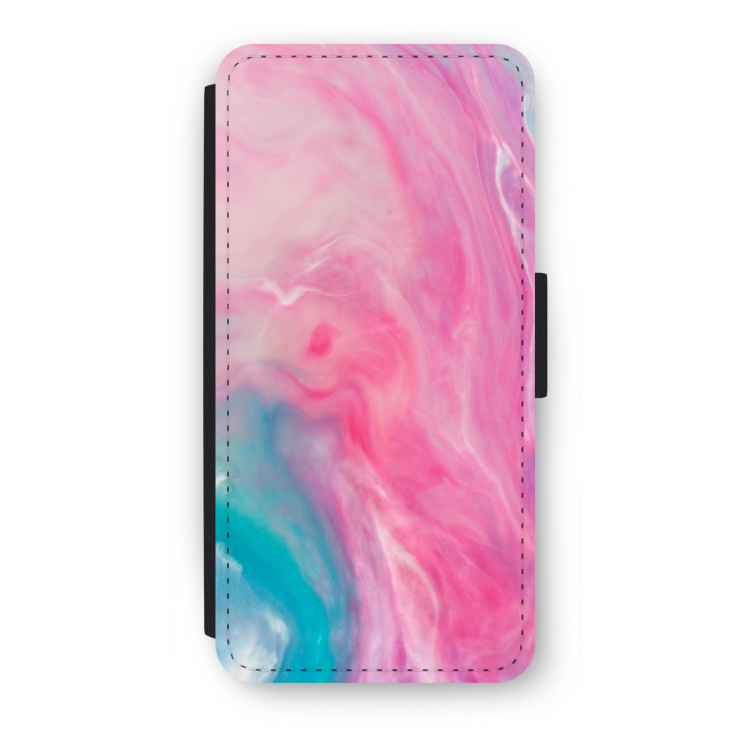 Roze explosie: iPhone SE 2020 Flip Hoesje