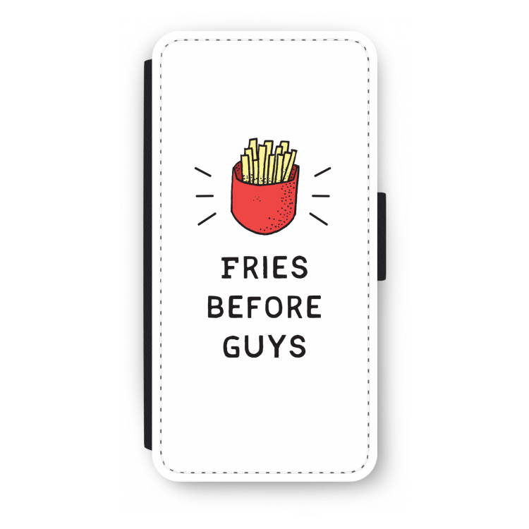 Fries before guys: iPhone SE 2020 Flip Hoesje
