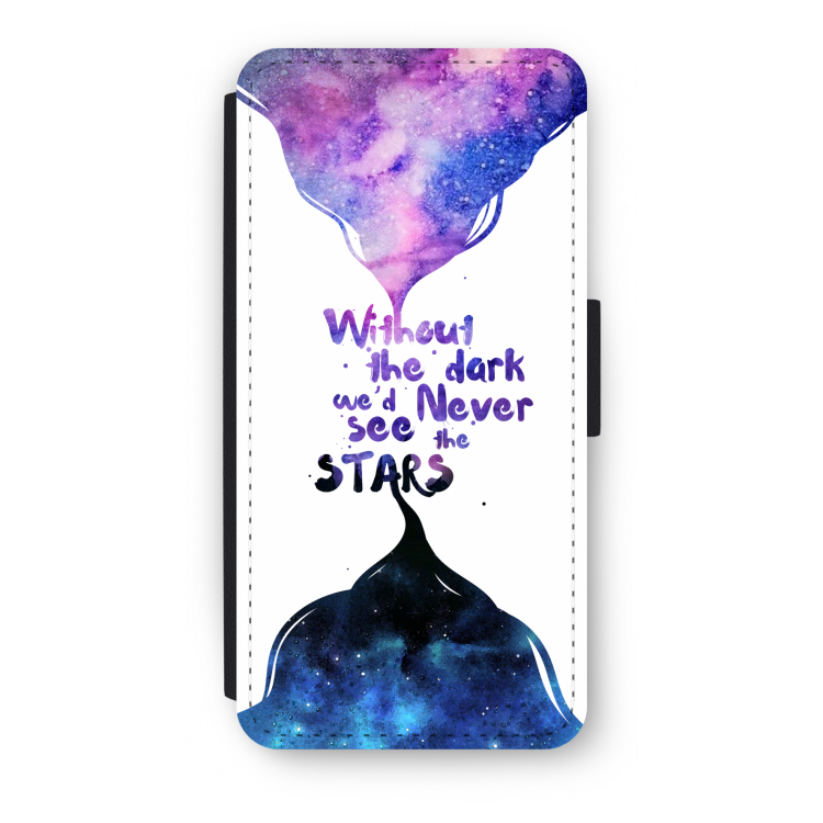 Stars quote: iPhone SE 2020 Flip Hoesje