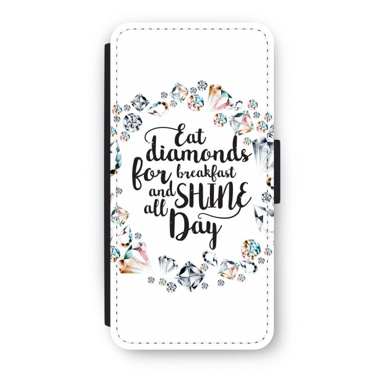 Diamonds: iPhone SE 2020 Flip Hoesje