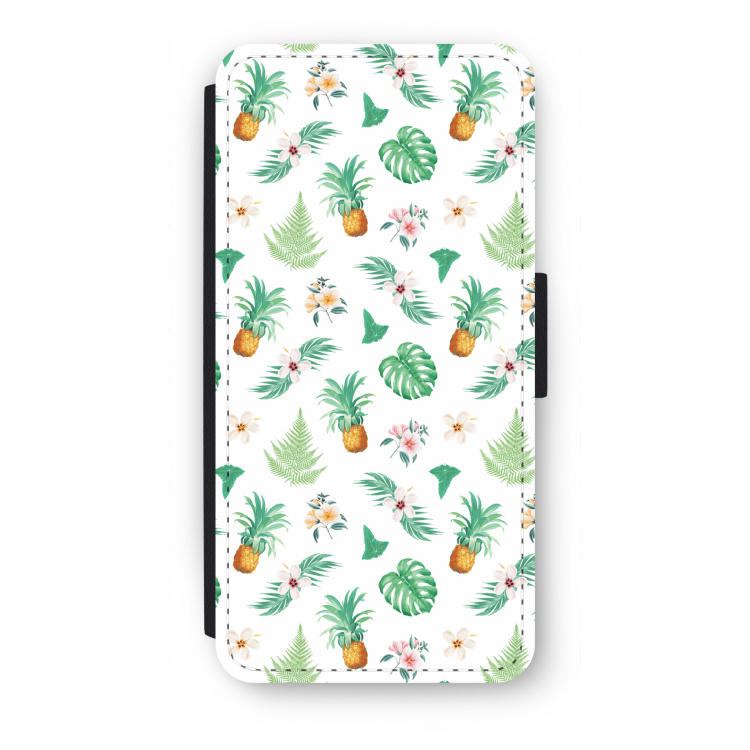 Ananas bladeren: iPhone SE 2020 Flip Hoesje
