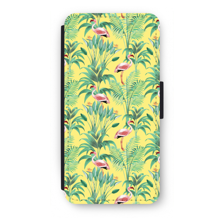Flamingo party: iPhone SE 2020 Flip Hoesje