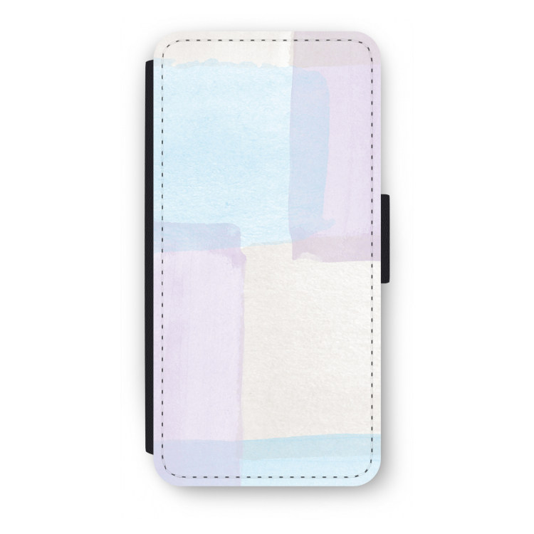 Square pastel: iPhone SE 2020 Flip Hoesje