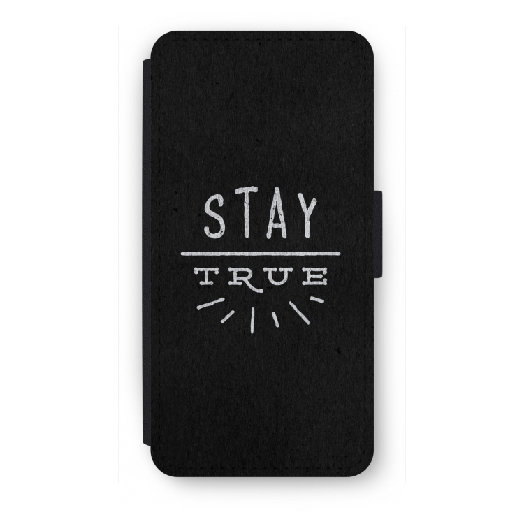 Stay true: iPhone SE 2020 Flip Hoesje