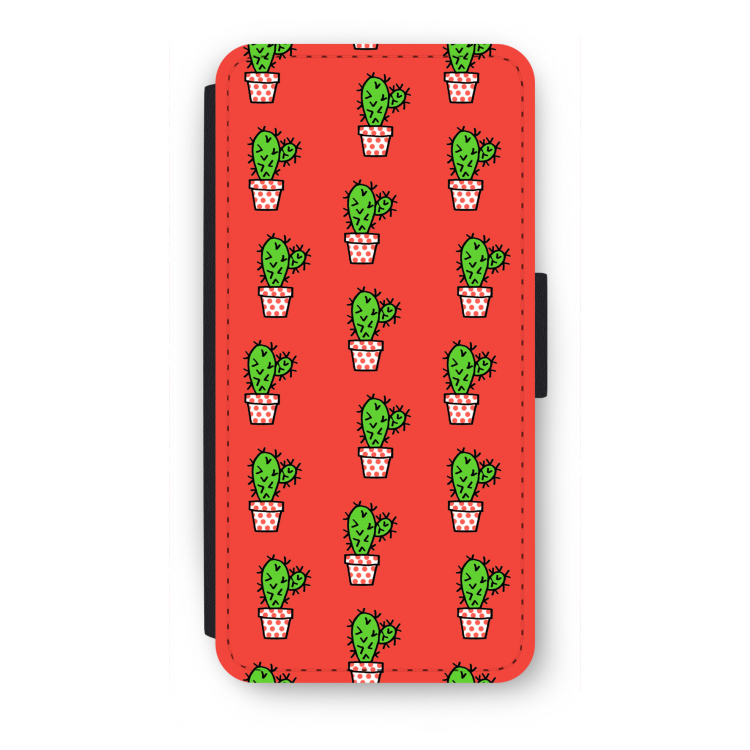 Mini cactus: iPhone SE 2020 Flip Hoesje