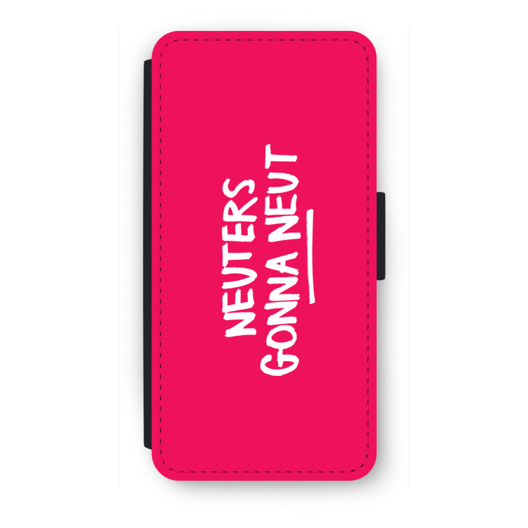 Neuters (roze): iPhone SE 2020 Flip Hoesje