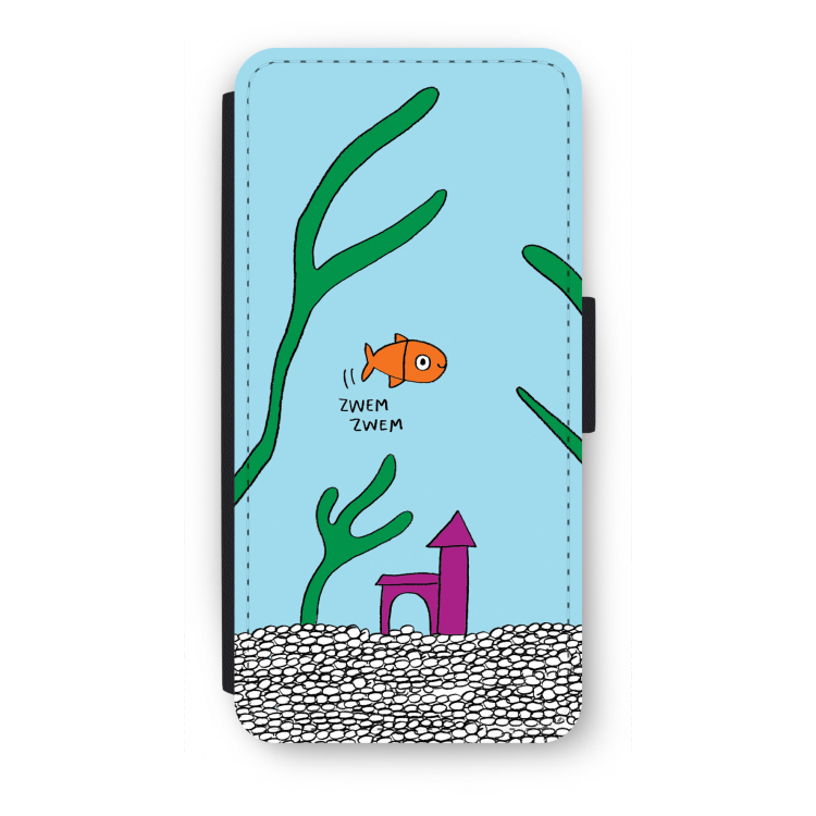 Aquarium: iPhone SE 2020 Flip Hoesje