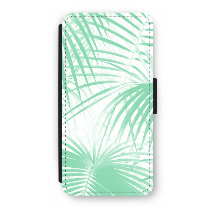 Palmbladeren: iPhone SE 2020 Flip Hoesje