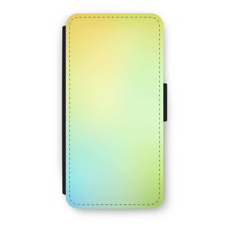 Minty mist pastel: iPhone SE 2020 Flip Hoesje