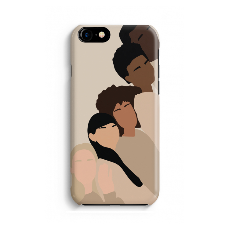 Sweet creatures: Volledig geprint iPhone SE 2020 Hoesje